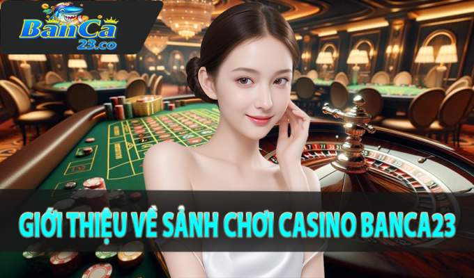Giới thiệu về sảnh chơi casino banca23