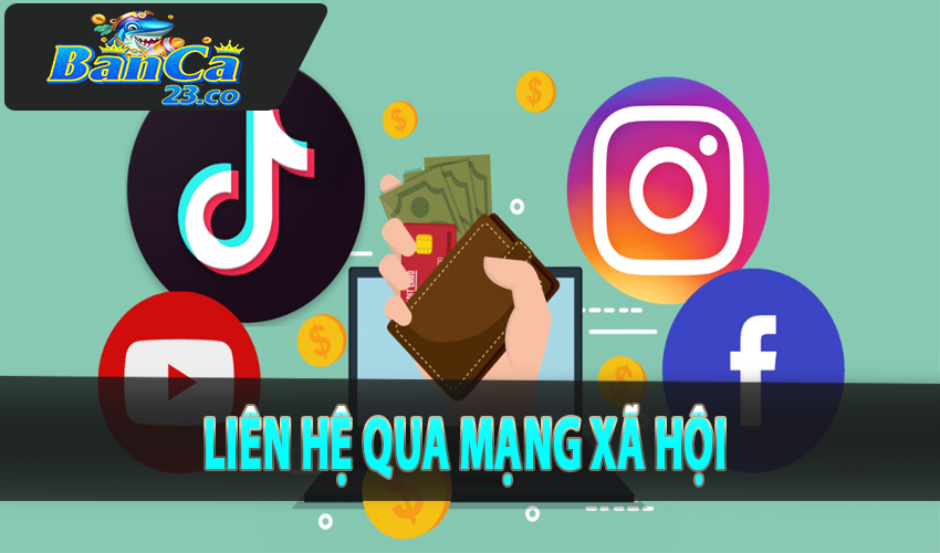 Liên hệ qua mạng xã hội