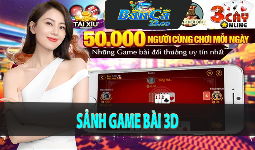 Sảnh game bài 3D